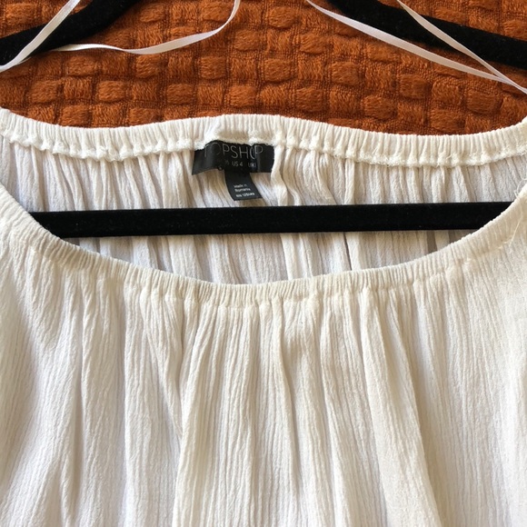 Topshop Over the Shoulder Blouse - Picture 3 of 5